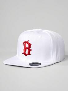 1pc Adjustable Embroidered Flat Brim Baseball Cap, Outdoor Sun Protection Casual Hat Suitable For Spring, Autumn, Travel, Beach, Men, Y2K Style,Festival,Holiday - Flat Brim Baseball Cap - View 20