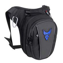 1 szt. Motocyklowa talia do jazdy na rowerze, wodoodporna torba na nogę, damska torba na udo, torba na ramię, talia i torba na nogę, męska torba na nogę/talię ze zdejmowanym paskiem, odpowiednia do wędrówek, jazdy na rowerze, wędkowania, podróży