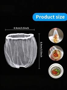 200/100 件厨房水槽过滤袋 - 一次性网状过滤器，用于食物垃圾和排水保护，非常适合家庭使用