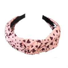 1pc Korean Style Wide Edge Headband Hair Clip, Criss-Cross Fabric Hairband, Versatile Elegant Hair Accessory For Outing