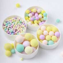 Frosted Texture Baking Decoration Sprinkles For Desserts Cupcakes Lollipops Chocolate Ice-Cream Macarons Cookies / Wedding Birthday Party Easter Festival Supplies, Edible Cake Decoration