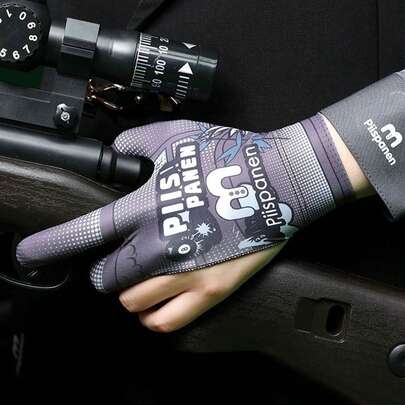 台球手套专业斯诺克男士三指全指冰丝透气防滑左手单套台球手套女