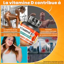 Vitamine D3 2000 UI 50 mcg Haute Concentration, 450 comprimés (plus de 15 mois), pour le système immunitaire, les os et les muscles, Vitastrong de qualité supérieure - Autres - Voir 4
