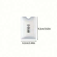 RFID Blocking Card Sleeves - Anti-Theft, NFC Blocking ID And Credit Card Protector,Protector Bus Bank Card Protector Card Badge Holders Lightweight Portable Card Card White-Collar Workers Holiday For Anniversary For Birthday Gift Accessories Gift Card Cover - Multicolor - View 7