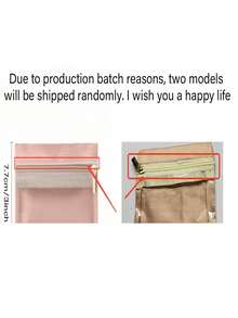 1/2/3/5/6pcs Portable Jewelry Box, Earrings, Earrings, Necklace, Jewelry Bag, Storage Bag, Ring Bracelet, Travel Jewelry Storage Bagholiday,Bags For Woman,Jewelry Box,Jewelry Organiser,Jewellery Box - Pink - View 6