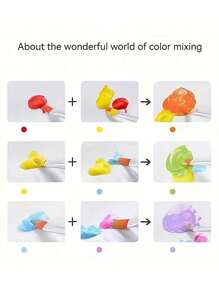 Mini Stretch Leinwand Acrylfarben Set in sechs Farben, ausgestattet mit Staffelei und Farbpalette - DIY Kunst und Handwerkskunst, geeignet zum Malen und Zeichnen, inklusive Leinwand und Pinsel, Familienspiele, ideal für Abschlussfeiern, Abschlussgeschenke, Geburtstagsgeschenke, Geschenke zur Abschlusszeit, Lernmaterialien, Schulsachen, Rückkehr zur Schule Zubehör