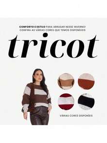 Women's Winter Warm And Comfortable Mousse Knit Blouse - 米色 - 查看 4
