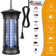 Dazone Electric Fly Bug Zapper Mosquito Insect Killer LED Light Trap Pest Control Lamp 360° LED Electric UV Mosquito Killer Indoor & Outdoor