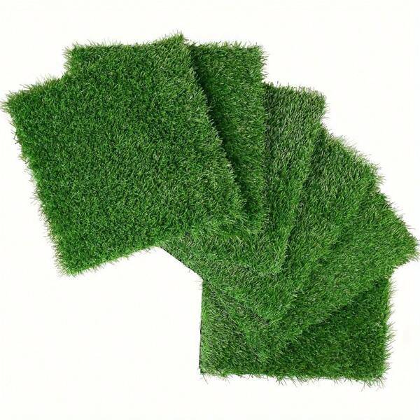 1 Stück künstlicher Moos Teppich Material für Mikrolandschaften, Fake Moos Teppich Außengrünpflanze