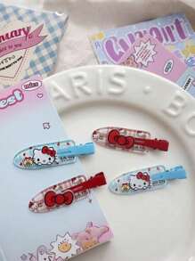 Sanrio Hello Kitty Cartoon Seamless Hairpins. These Are Sweet And Lovely Hairpins For Stray Hairs And Bangs On The Sides. They Are Portable, Versatile, And Suitable For Daily Use As Hair Accessories. They Are Small In Size And Won't Damage The Hair, Making Them Suitable For All Hair Types.,Hair Accessories,Hair Accessories Women, Hair Accessory, Hair Accessories, Hair Tools, Curly Hair Accessories, Women,Hair Stuff,Fall,Hair Accessories,Hair Tools,Hair Stuff,Stuff,Beauty Accessories,Gifts,Travel,Gifts For Women,Hair Stuff,Stocking Stuffers