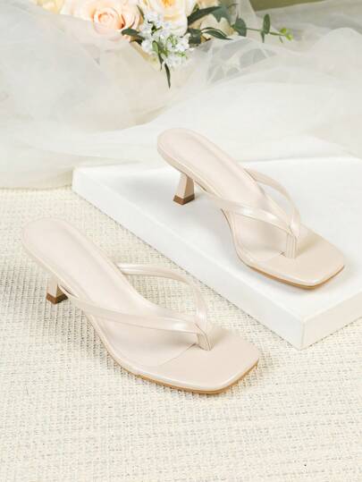 صنادل كعب رفيع نسائية رفيعة ذات طبعة جلد النمر الفرنسي العصرية المثيرة، مناسبة متعددة الاستخدامات