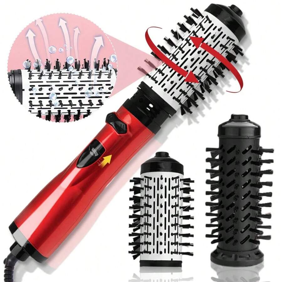 3-In-1 Hot Air Brush And Rotating Hair Dryer Multifunctional Electric Hair Styler Comb - 查看 1