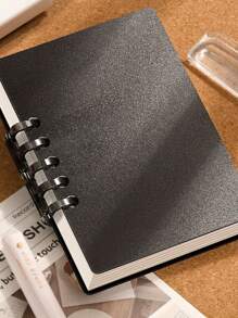 1/6pieces Portable Pocket Notebook, Morandi Mini Notebook, Portable Pocket Loose Leaf Notebook With High Appearance, Portable Notepad, Memo Diary, Schedule, Organizer Of School, Office And Study Supplies Agendas