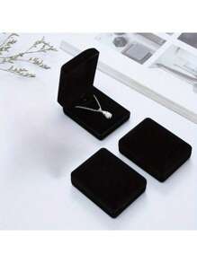 1pc Necklace Box, Pendant Box, Jewelry Organizer, Gift Packaging Box, Jewelry Storage Container For Trinket, Vmother's Day Gift Wrap Storage Box Gift Wrap Storage