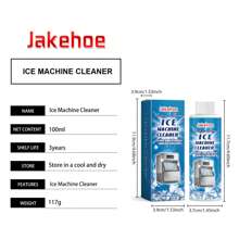 ​​Ice Machine Cleaner Tablets - Deep Descaling & Odor Eliminator With Lauryl Poly Ether Sulfate & Fatty Alcohol-9 For Commercial/Home Ice Makers (100ml)​