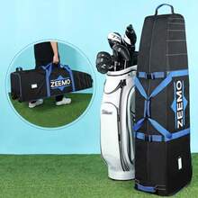 ZEEMO Golf Travel Bag Midlle Openning Black - as pic - View 7