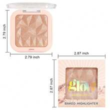 Evpct Pearl White Silver Face Highlighter Makeup, White Shimmer Glitter Diamond Sparkly Highlighters Makeup Eyeshadow Palette Powder For Face Body Cheek Skin, Inner Corner Eye Highlighter Make Up 01 - E02 Champagne - View 6
