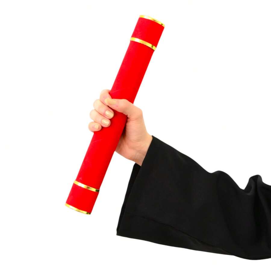 Hand Fans - Red - View 1