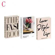 3pcs/4pcs Minimalist Cream-Color Foldable Fake Books, Decorative Photography Props, Cute Creative Desktop Ornaments, Imitation Books, INS Style Decorative Book Models, Soft Decoration Art Design Props, Designer Luxury Modern Decorative Fake Books, Home Bookshelf Decor, Living Room, Coffee Table Stacked Book Decor