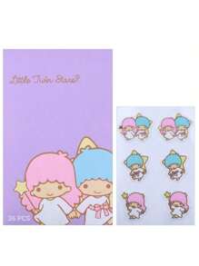 Sanrio 1pc 36PCS Characters Mosquito Repellent Stickers Set (7 Styles) - Cute Hello Kitty Kuromi Aesthetic Patches For Summer Festivals, Christmas Halloween Party Supplies, Outdoor Music Events, Travel Gear & Tech Accessories - Natural Citronella Anti-Bug Decals