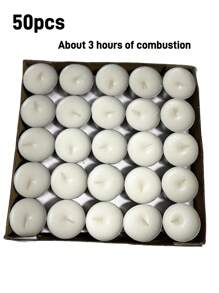 100pcs/50pcs/10pcs Box, 2pcs Candles, 1pc Metal Candle Holder, Scented Candles, Valentine's Day/Birthday Candles, Home & Room Decor, Wedding, Gift For Women, Best Friend