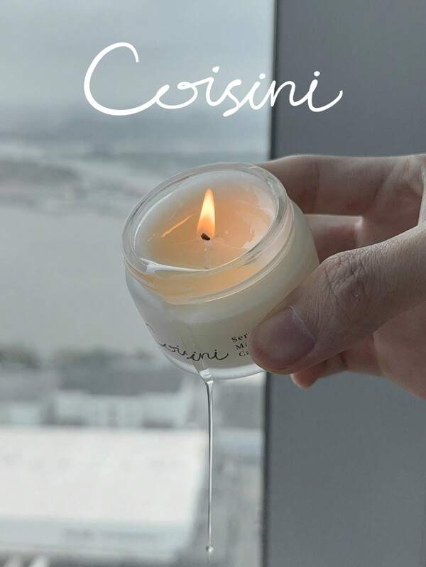 1/2/3 Stück Cosini Body Serum Sojawachs Massage Kerzen Set, duftvolles Geschenkset für romantuelle DIY Rituale, Kerzen schmelzen zu warmem Massageöl, Paarmassage, Raumdekoration, Geschenke, geeignet für Valentinstag, Geburtstag, kleine Halloween Geschenke