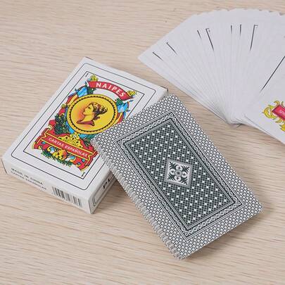 Cartas de juego españolas auténticas - Baraja Española clásica, apropiadas para juegos como Brisca, Puerto Riqueño y estilo Mexicano