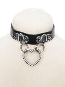 Women's Fashion Classic Black Pu Leather Collar Necklace Gothic Minimalist Necklace Daily Wear Costume Accessories Cat Collar Role Play Accessories Sexy Lingerie Accessories