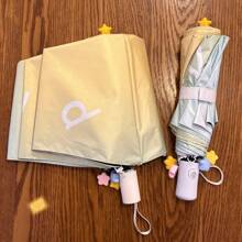 Manual Starry Sky Umbrella - UV Sun & Rain Protection, Compact Handheld Umbrella For Women/Men, Cute Couple Gift