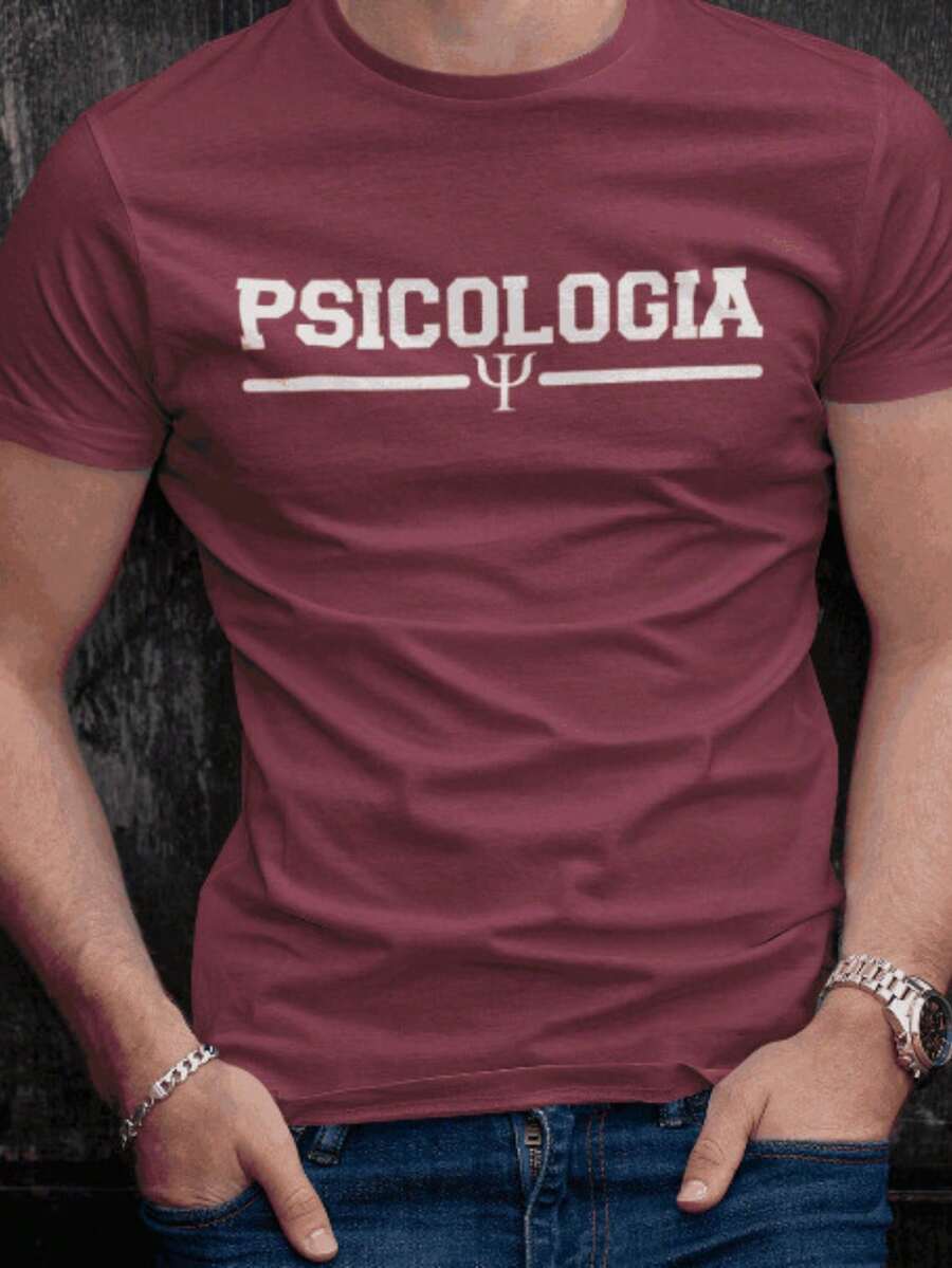 Unisex T-Shirt Psychologist Profession 100% Cotton Shirt - Màu Tím - Xem 1