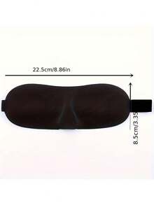 3D Contoured Sleep Mask – 1PC Ultra-Soft Eye Mask For Women & Men – Blocks Light Completely Without Eye Pressure – Ideal For Travel, Meditation, Napping, And Shift Work – Ergonomic Eyeshade For Deep Sleep Anywhere – Lightweight, Portable, And Skin-Friendly - Multicolor - View 3
