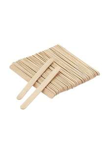 200支木质冰棍棒，天然木质冰棍棒工艺棒。这些冰淇淋棒可用于制作冰淇淋、冰块、棒棒糖和蛋糕。此外，还提供蜡棒、DIY木质工艺棒、木钉、压舌板、冰棍棒和冰棍配件。