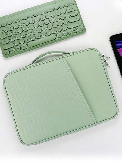 9-11 Inch / 13 Inch/13.3 Inch/14-15.4 Inch Tablet Carrying Case, Padded Travel Sleeve Bag For IPad Pro 11-In (M4), IPad 10.9 (10th Gen), IPad Air 11-In (M2), Galaxy Tab S9/S8 ,14.1-15.4 Inch Laptop Sleeve Bag - Stylish Mint Green, Business Black & Sweet Pink (3 Colors) | Office Supplies, Daily Essentials, Back-To-School, Holiday/Birthday Gifts, Electronics Organizer