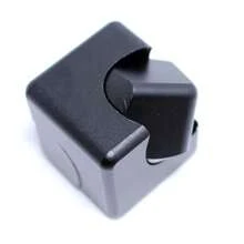 Cubo magico giroscopio, giocattolo da dita in metallo rotante, giroscopio a mano arcobaleno per alleviare lo stress, gioco da scrivania, adatto a esigenze speciali, ADHD, autismo, regali per Ognissanti e Natale