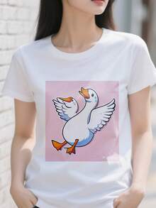 Women T-Shirts - White - View 1