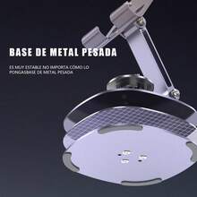 Soporte Celular Plegable Giratorio 360° para Escritorio - Accesorio Móvil Ajustable - Morado - Ver 5