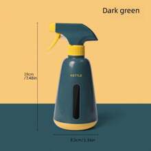 1 pezzo Flacone spray per alcol e pulizia, flacone spray a pressione per nebulizzazione fine, piccolo flacone per annaffiatura