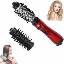 Rotating Hair Dryer Brush, Rotating Hair Brush, Rotating Blow Dryer, 3-In-1 Hot Air Styler And Rotating Hair Dryer For Dry Hair, Curl Hair, Straighten Hair