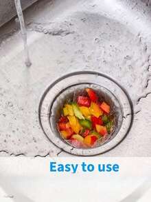 200/100 件厨房水槽过滤袋 - 一次性网状过滤器，用于食物垃圾和排水保护，非常适合家庭使用