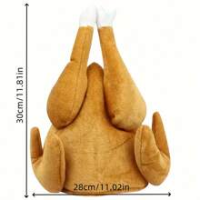 1 pezzo Cappello a forma di tacchino, elemento decorativo adatto per festival irlandesi, festival della birra, cappello da costume per vacanze