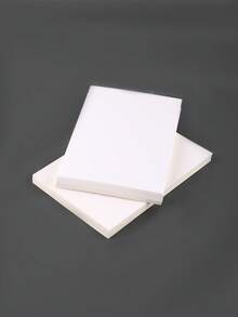 20 Sheets Of DIY Blank Hand-Drawn Cardstock, Double-Sided Blank Cardstock White Hard Cardstock Paper - White - View 3
