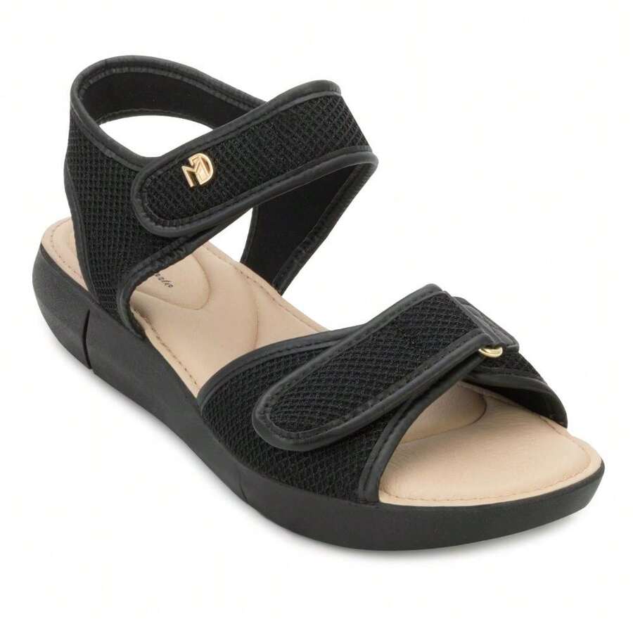Sandália Modare MD25-71991 - Preto - Visão 1