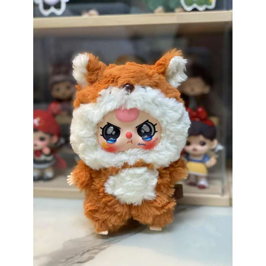 Baby Three Years Old Cute Plush Creative Doll Cute Gift Toy (Random Facial Expressions) - Squirrel - View 1
