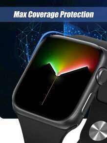3pcs TPU Screen Protector Film, Soft Protective Film, Compatible With All Watch Cases, 24-Hour Self-Healing, Anti-Scratch, Water-Resistant, Anti-Fingerprint, Anti-Drop, Suitable For Series 1-10, SE, Ultra Full-Curved TPU Screen Protector Gift For Birthday, Family, Friends Watch Screen Protector, Watch Cover, Watch Accessories