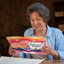 1 buc. Organizator de planificare a pensionării, Registrul de planificare a pensionării, Cadou de pensionare, Rechizite școlare, Înapoi la școală