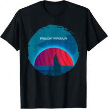 Twilight Imperium -Board Game Design-Tabletop Gaming Clothes T-Shirt Valentine's Gift For Her Anniversary Gift For Wife - Black - View 1