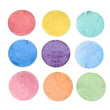 10pcs 50mm Colourful Flat Round Shell Coin Drop Charm Beads With 2 Holes For Jewelry Making Fashion Necklace Earring Wind Chimes Curtain Garland DIY Craft Wedding Home Decoration - Shell Discs - View 9