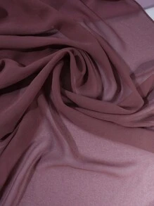 2 Peças/Conjunto Mini Toucas Hijab + Lenço de Chiffon Leve Hijab Turbante Conjunto de Hijabs de Malha, Adequado para Uso Diário