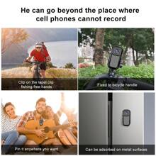 1PC HD 1080P Mini Camera Portable Body Camera Back Clip Sport DV WiFi Handheld Cycling Recorder Pocket Camera For Car Camera