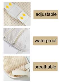 1pc Multi-Pocket Crossbody Waist Bag, Sports Waist Bag With Zipper, Outdoor Sport Waist Bag, Passport Travel Waist Bag, Cycling Waist Bag, Waist Bag For Phone And Keys, Everyday Wear Waist Bag With Adjustable Shoulder Strap, Suitable For Sports, Hiking, Traveling, Cycling, Walking, Great Gift For Parents, Friends - Multicolor - View 5